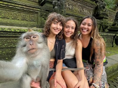 Ubud Monkey Forest – Bermain dengan Primata, Terhubung dengan Alam